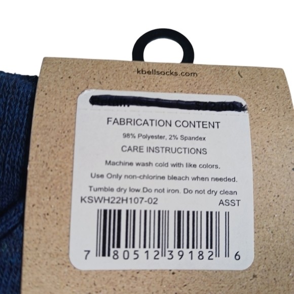 Christmas Winter Socks K. Bell Women's Crew Holiday Assortment 2 Pairs - Picture 5 of 14